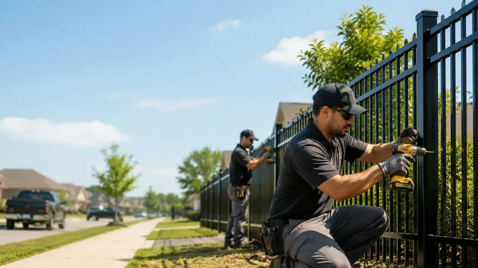 Metal Fence Installation in Hickory, MS